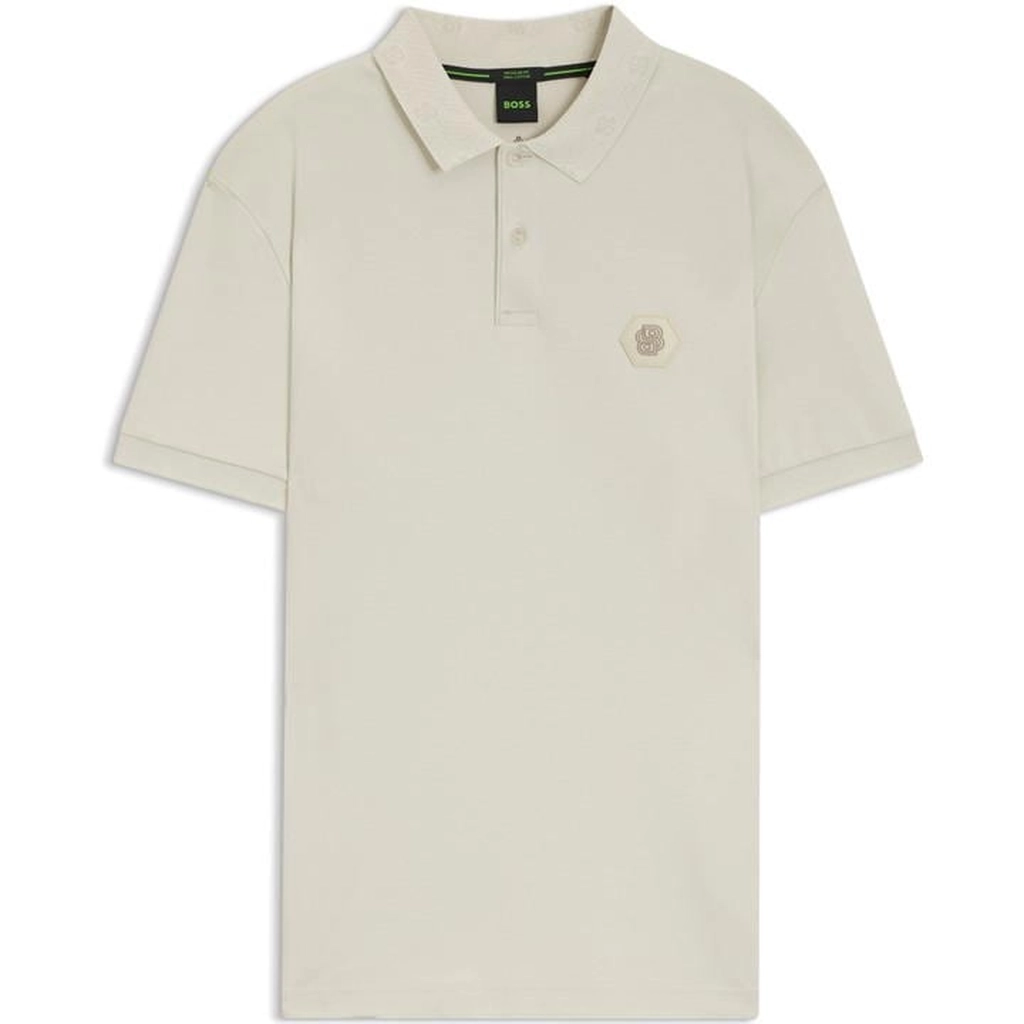 Hugo Boss Short Sleeve Polo Shirt - White